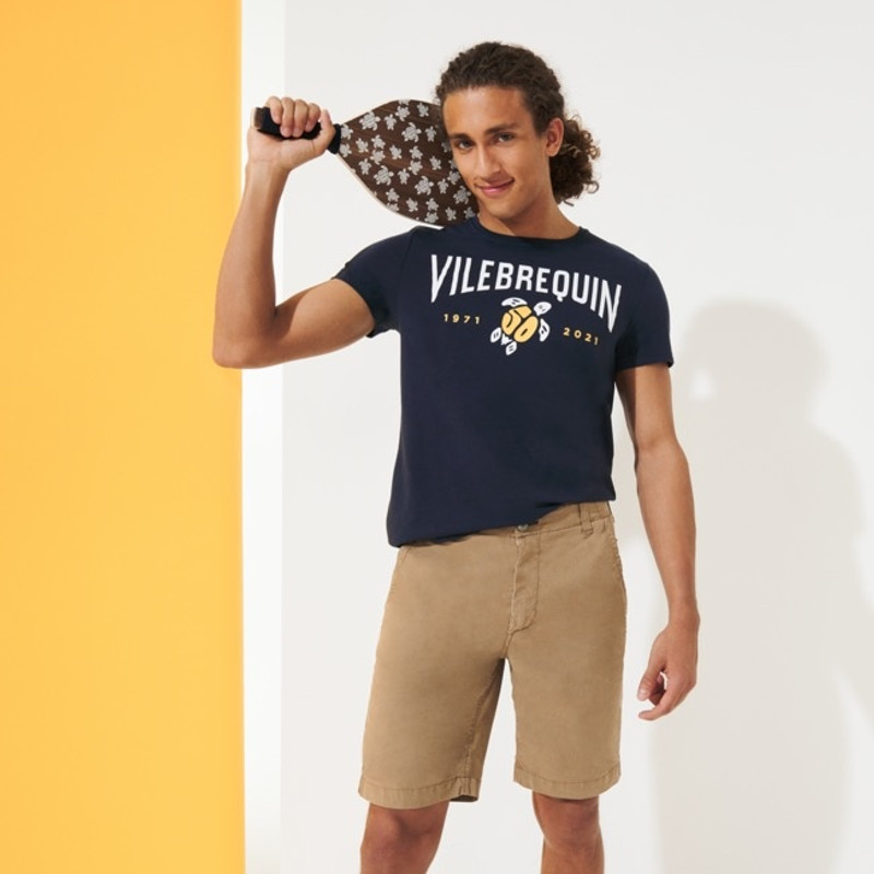 Men Chino Bermuda Shorts Ultra-light 5