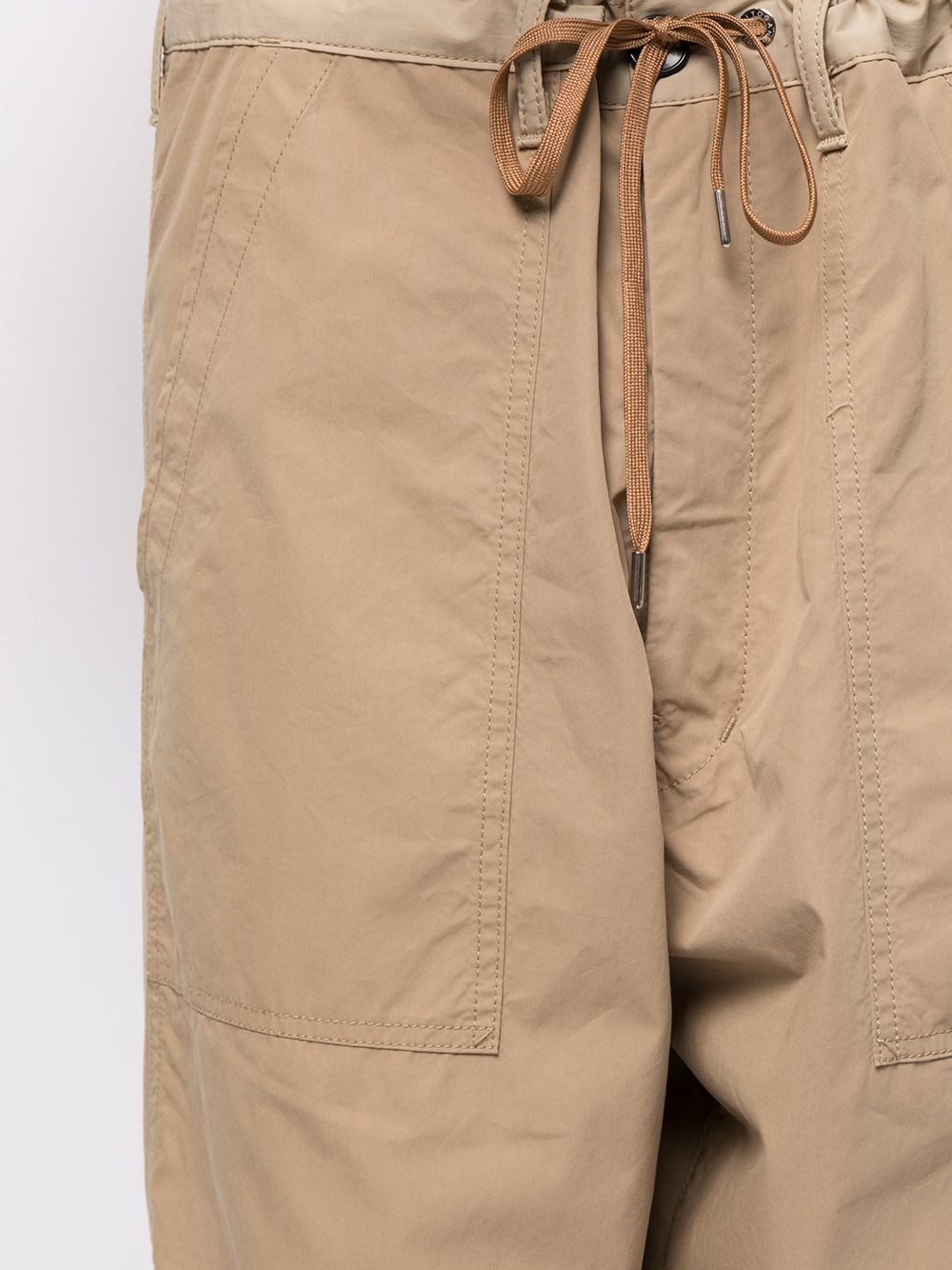 drawstring-waist trousers - 5