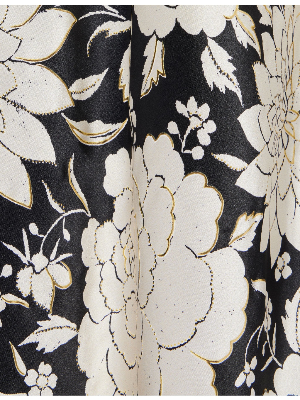 Floral Drawstring Silk Trousers - 6