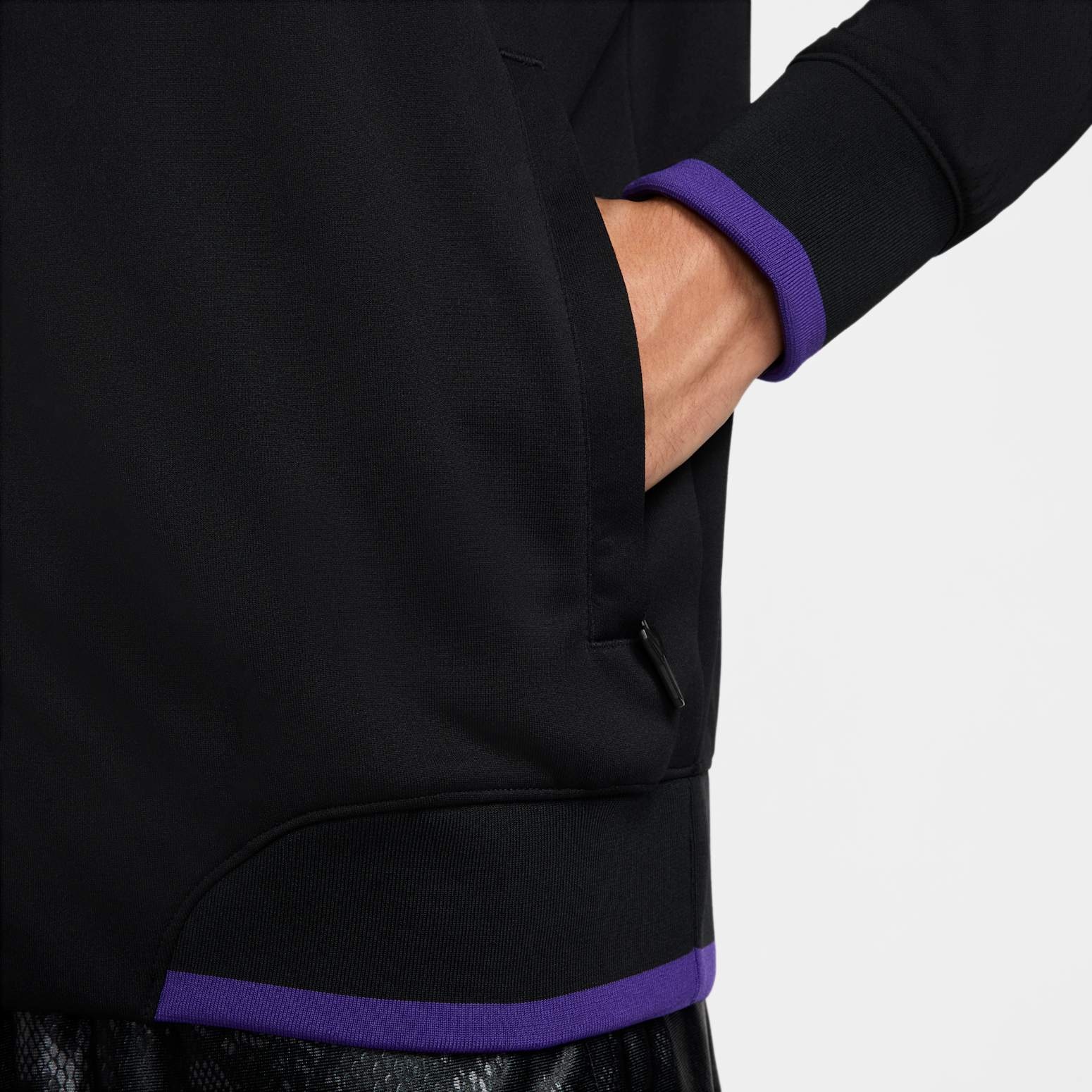 Nike Kobe Dri-FIT Basketball Jacket 'Black Field Purple' FZ0936-010 - 3