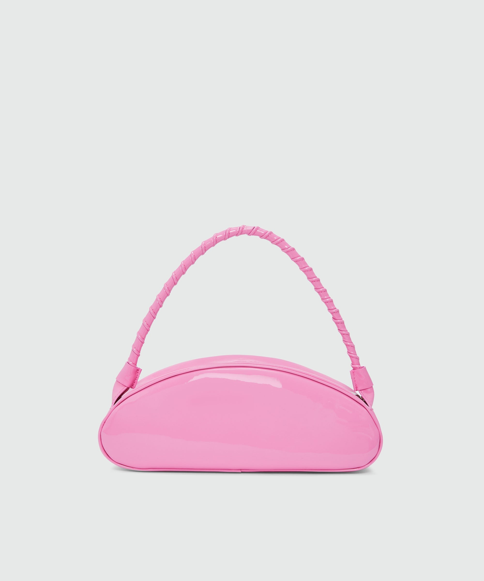 Pink patent leather MSGM handbag - 2