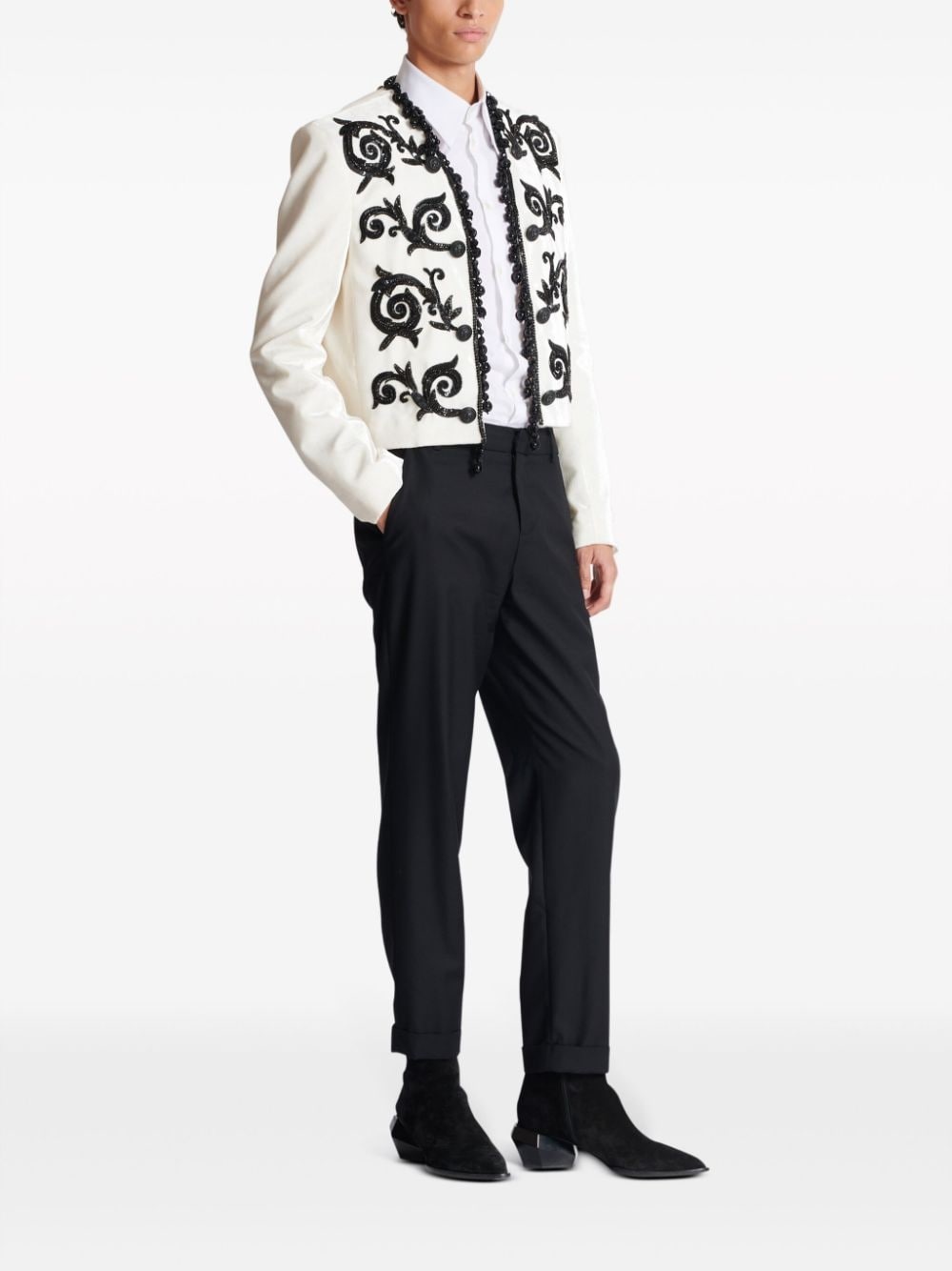 Spencer embroidered jacket - 3