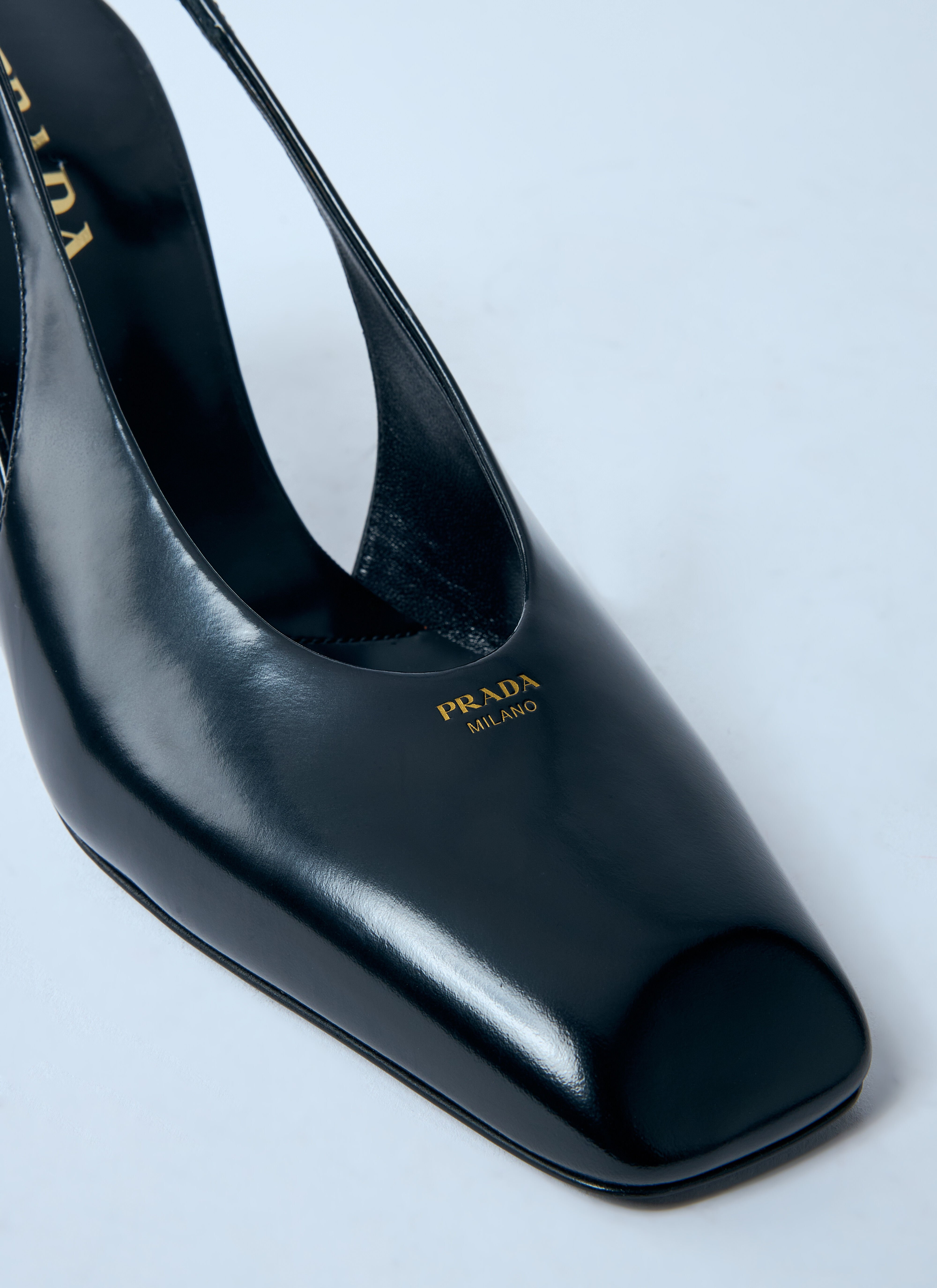 Decolette Leather Heels - 3