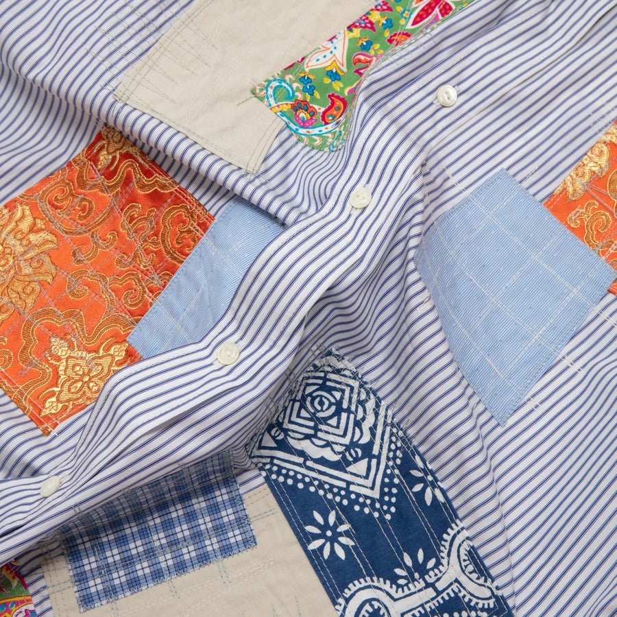 PATCHWORK L/S SHIRT - 6
