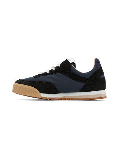 Spalwart Navy & Black Pitch Low Sneakers outlook