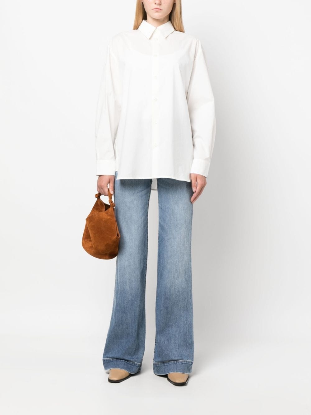 cotton-poplin shirt - 2