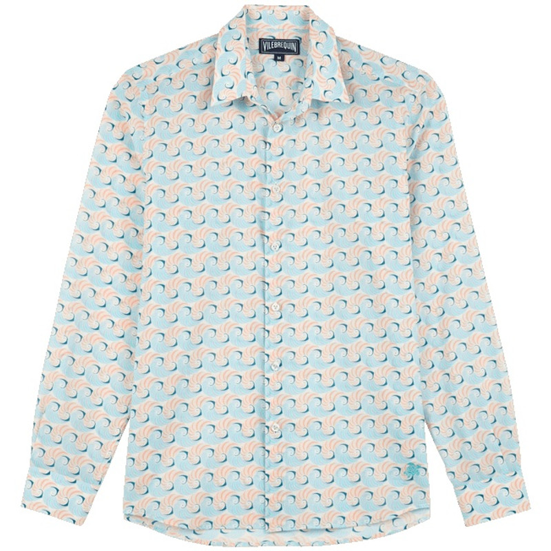 Unisex Cotton Voile Summer Shirt 2007 Snails Cotton Voile 1