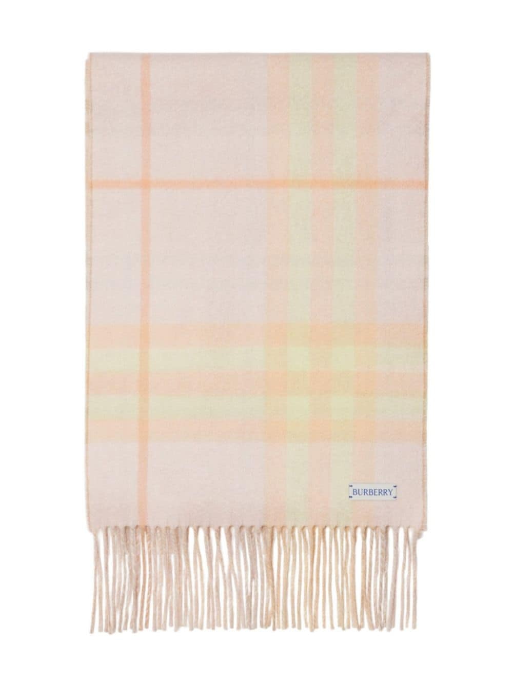 reversible checked cashmere scarf - 2