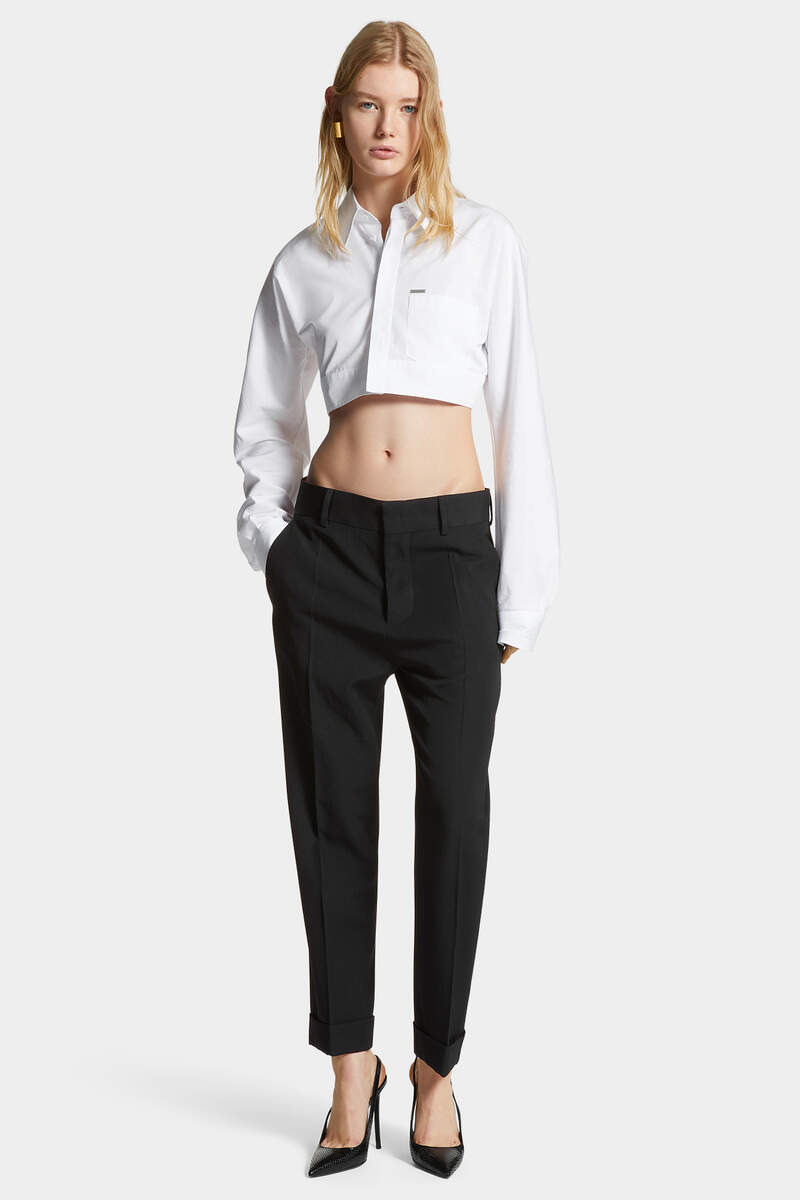 MAN SLIM WOOL PANT - 3