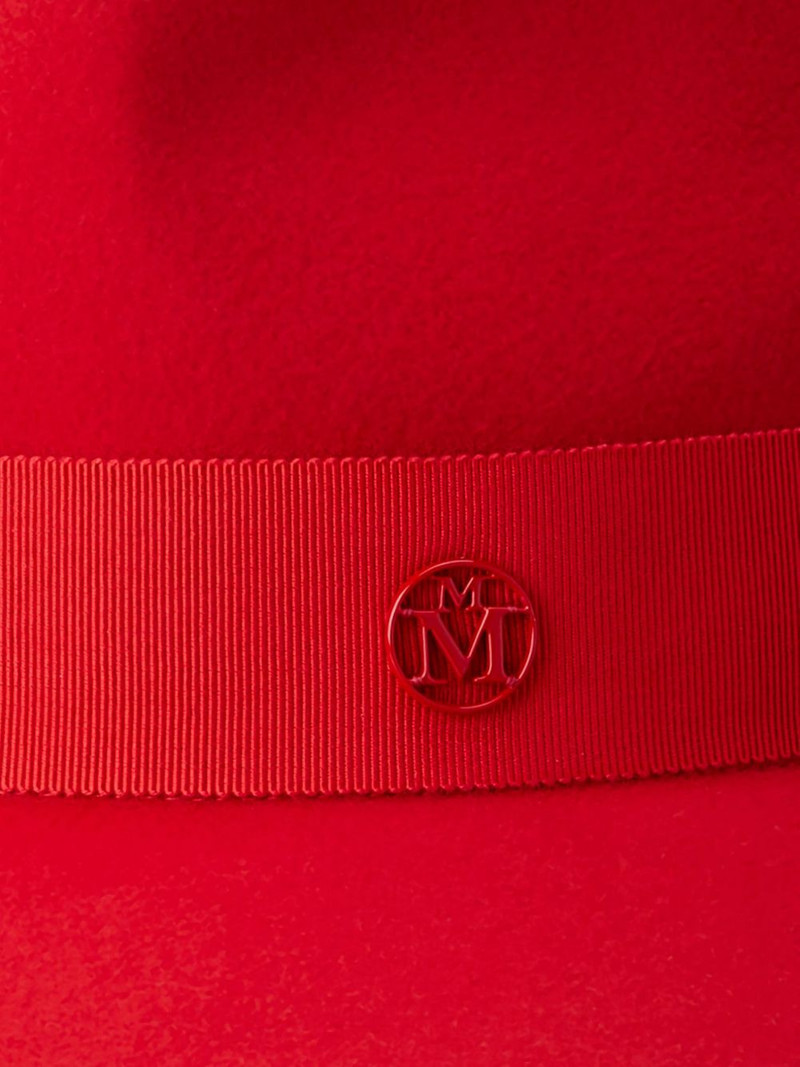 MAISON MICHEL Henrietta ribbon-detailed hat outlook