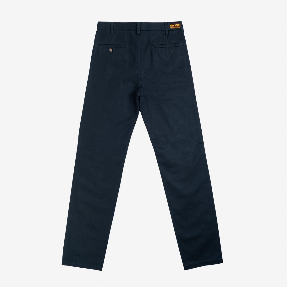 IH-731-NAV 12oz Heavy Cotton Relaxed Fit Chinos - Navy - 4