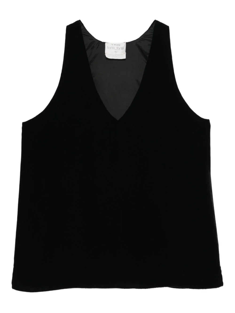 V-neck sleeveless top - 1