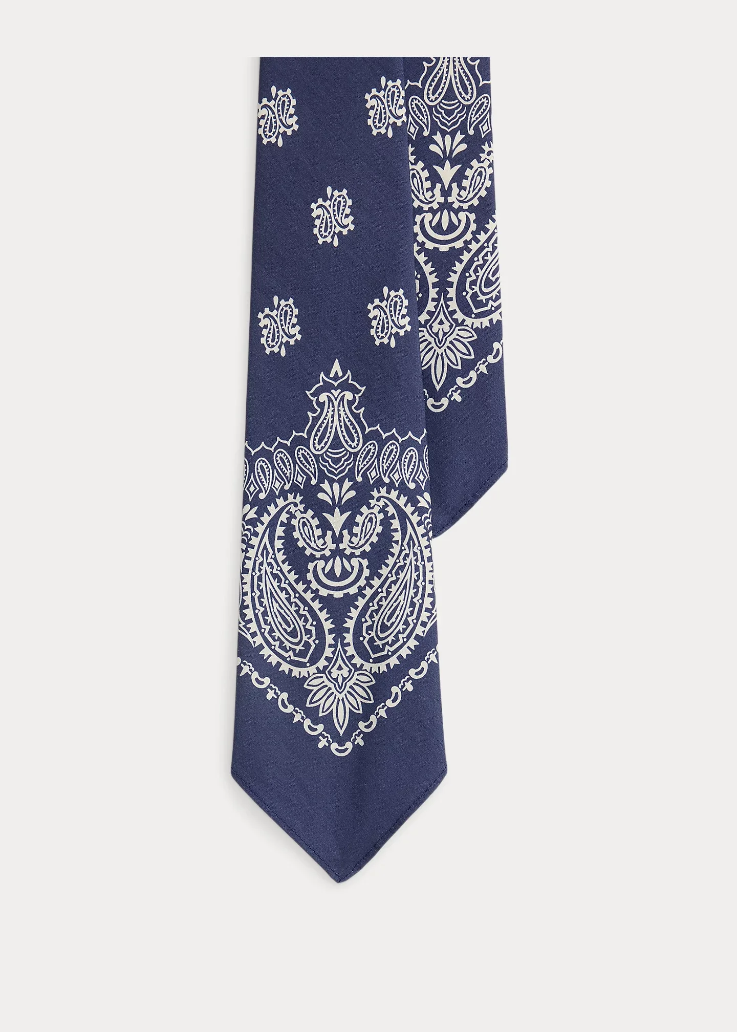 Vintage-Inspired Bandanna-Print Tie - 1