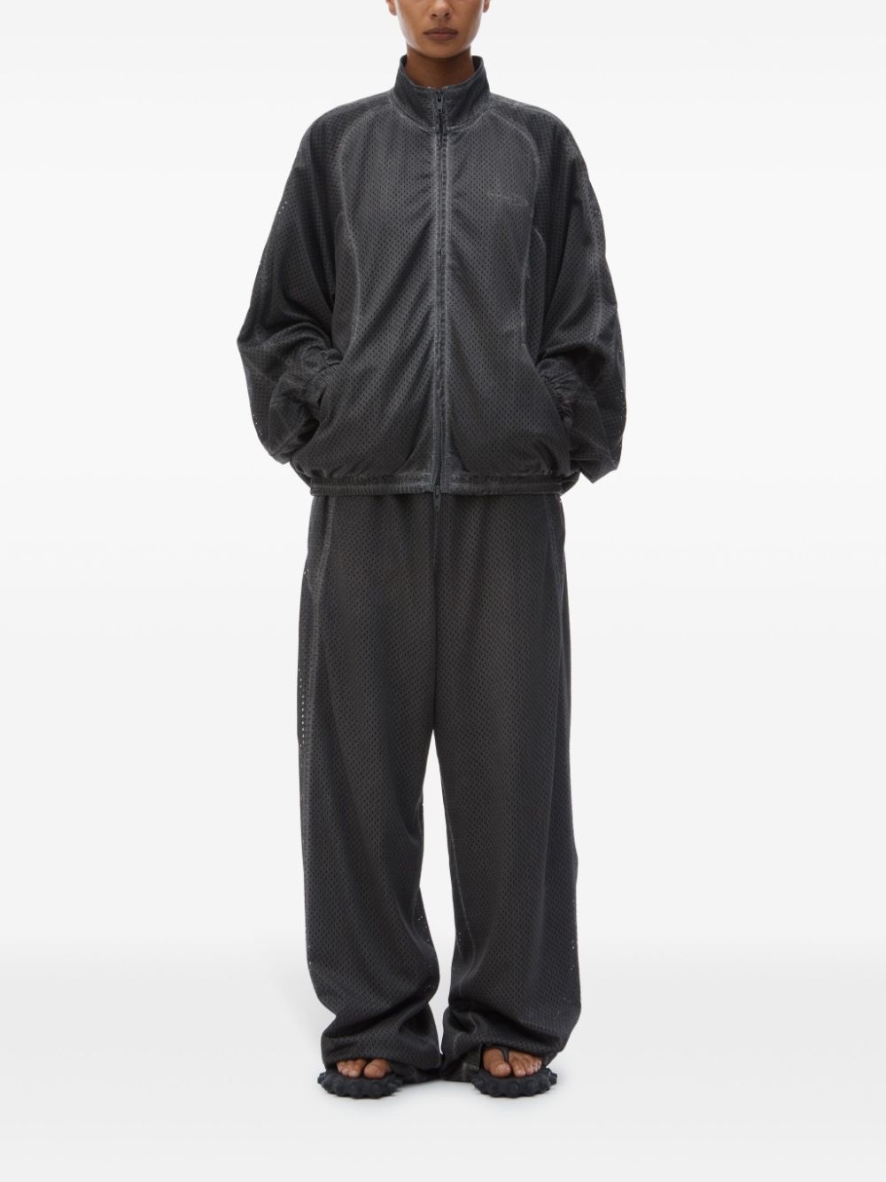 mesh track jacket - 3