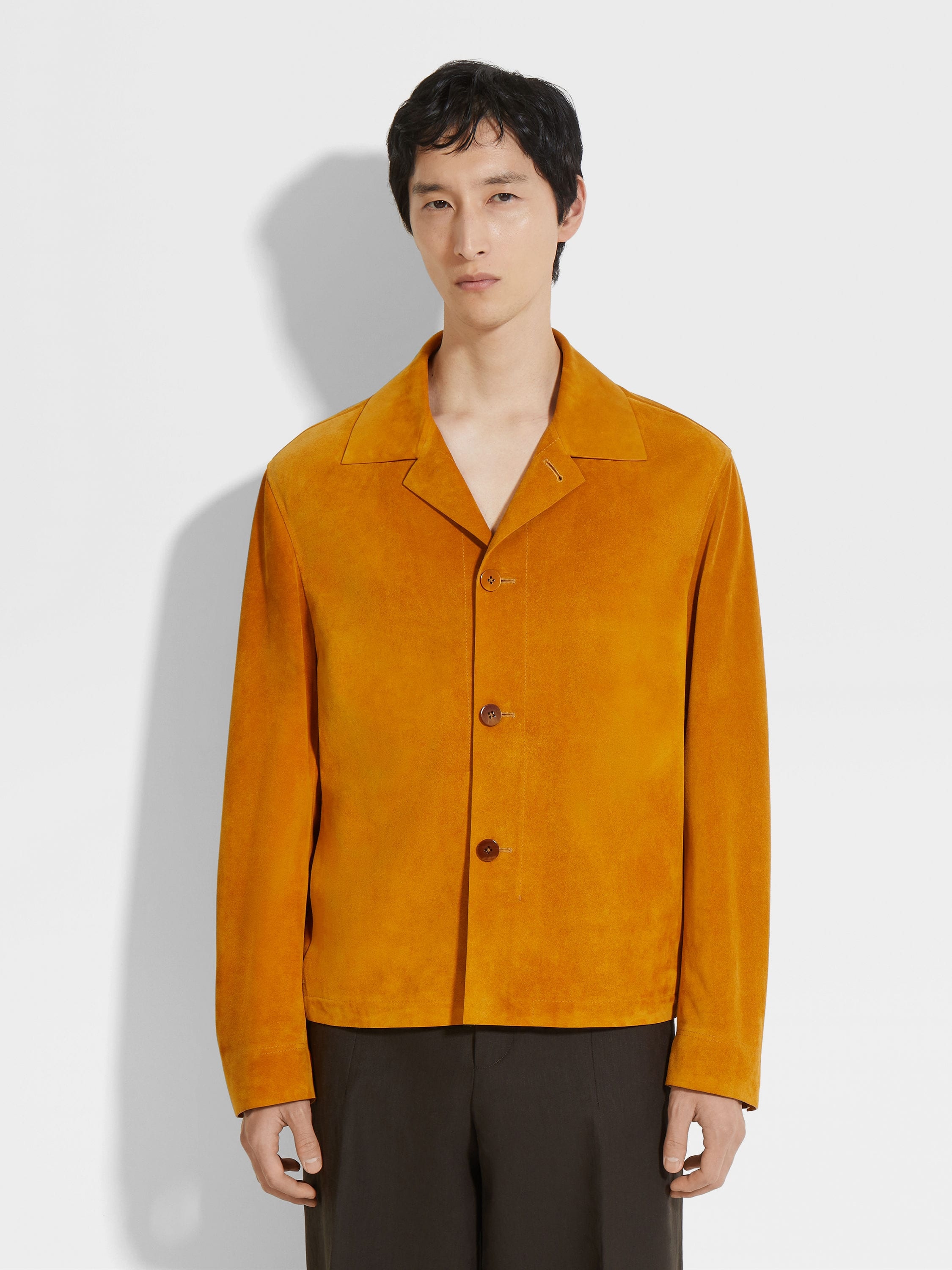 LEATHER BLOUSON - 4