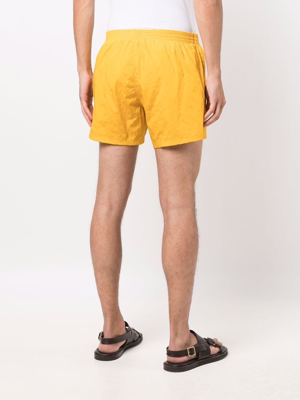 logo-tape detail track shorts - 4