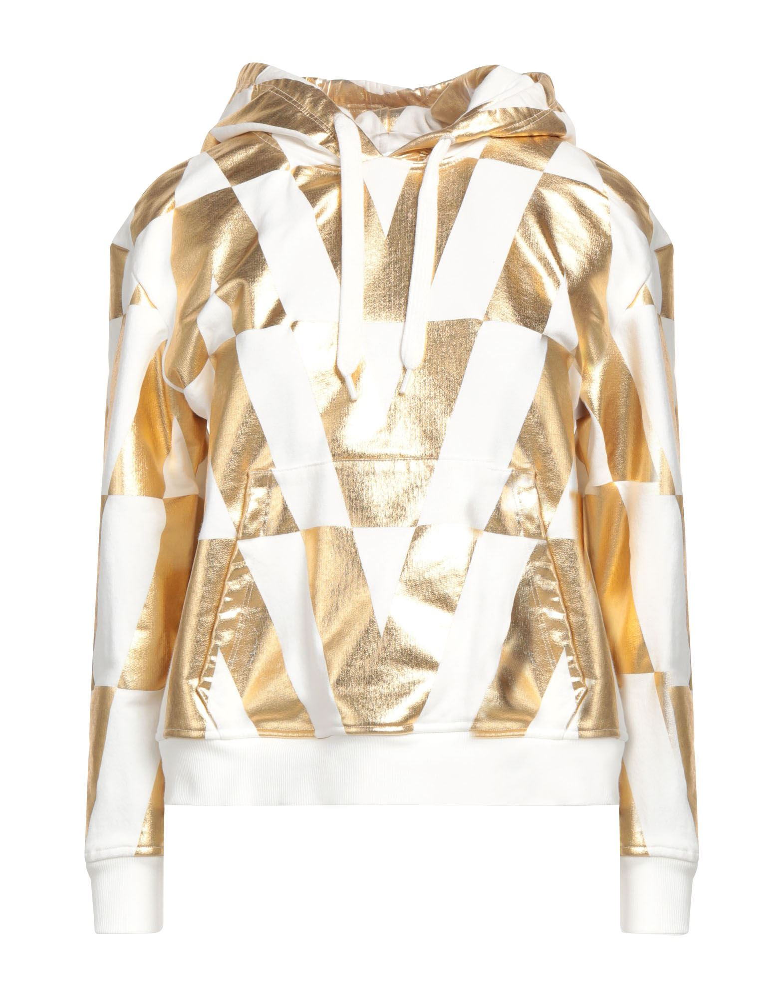 Gold Women's Hooded Sweatshirt - 1