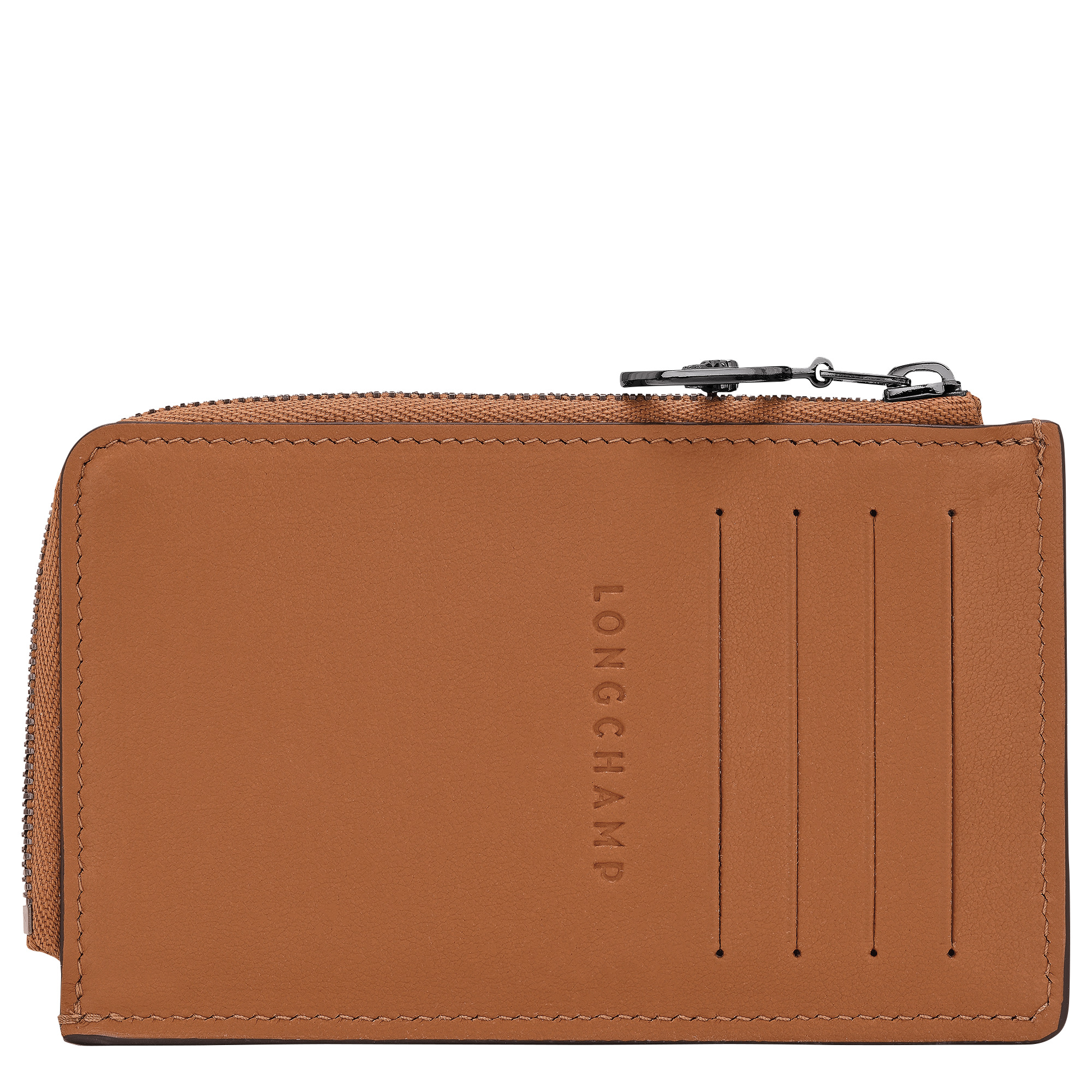 Le Pliage Xtra Card holder Cashew - Leather - 2