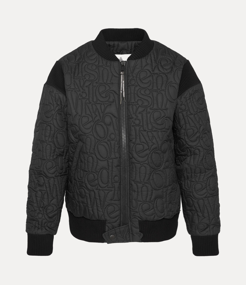 STRIPPED CYCLIST BOMBER 1