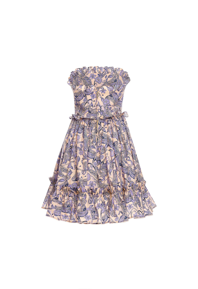 Rosa Libelulas Lavanda Mini Dress 3
