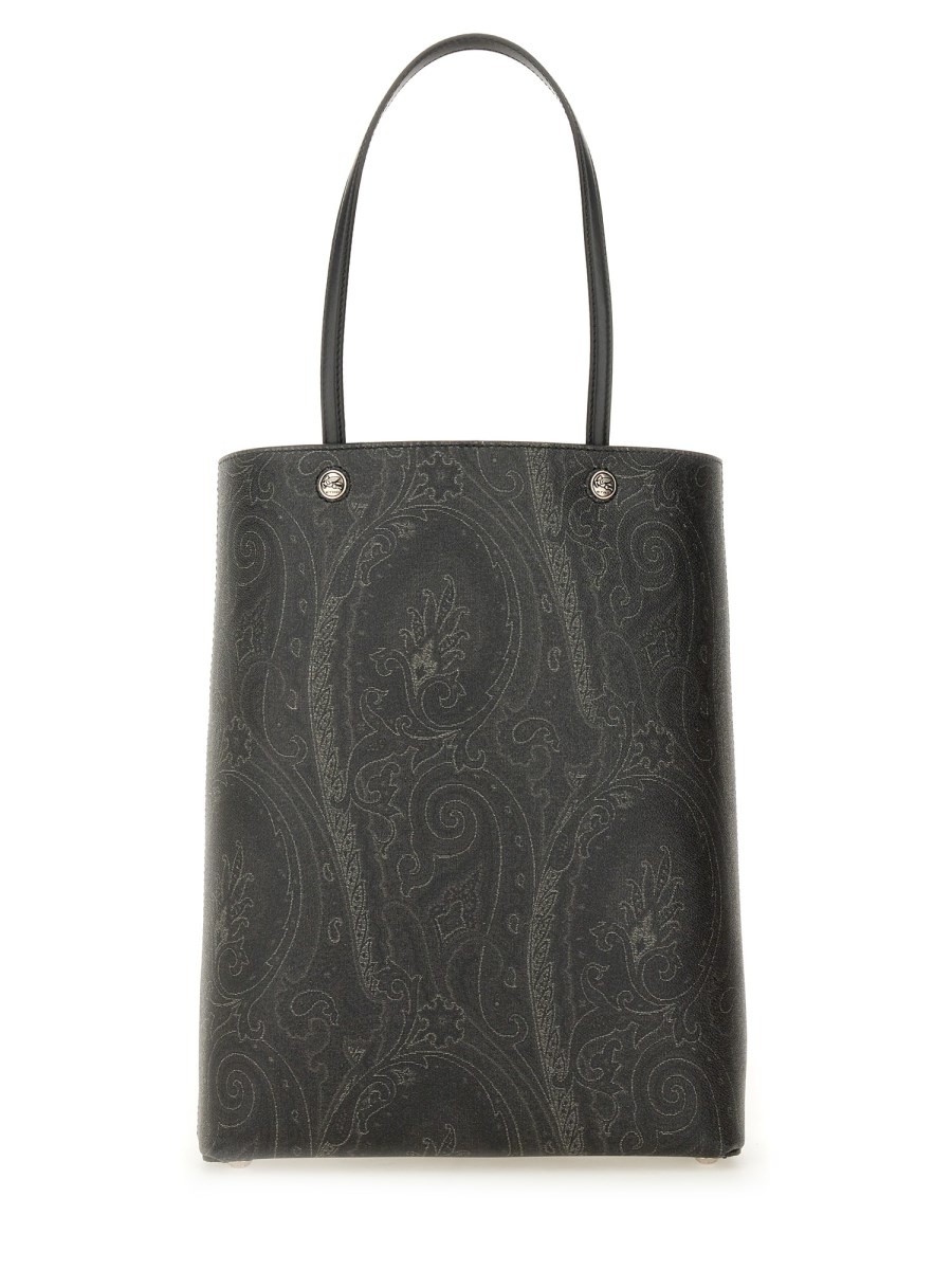 PAISLEY SHOPPING BAG WITH CLUTCH - 1