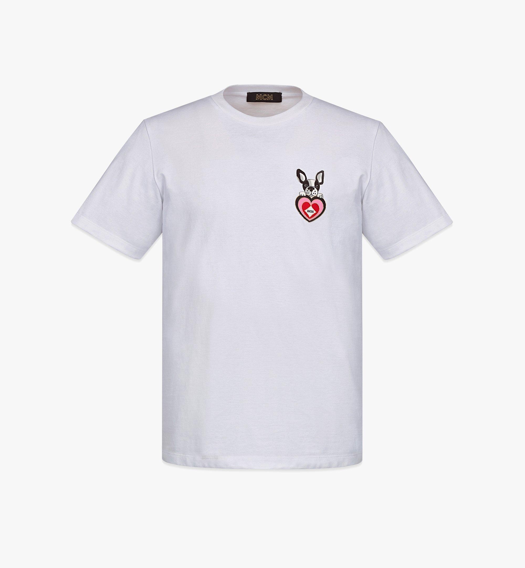Men’s M Pup Love T-Shirt in Organic Cotton - 1