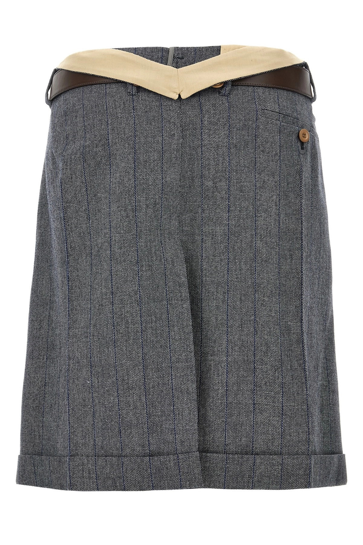 Striped wool skirt - 3