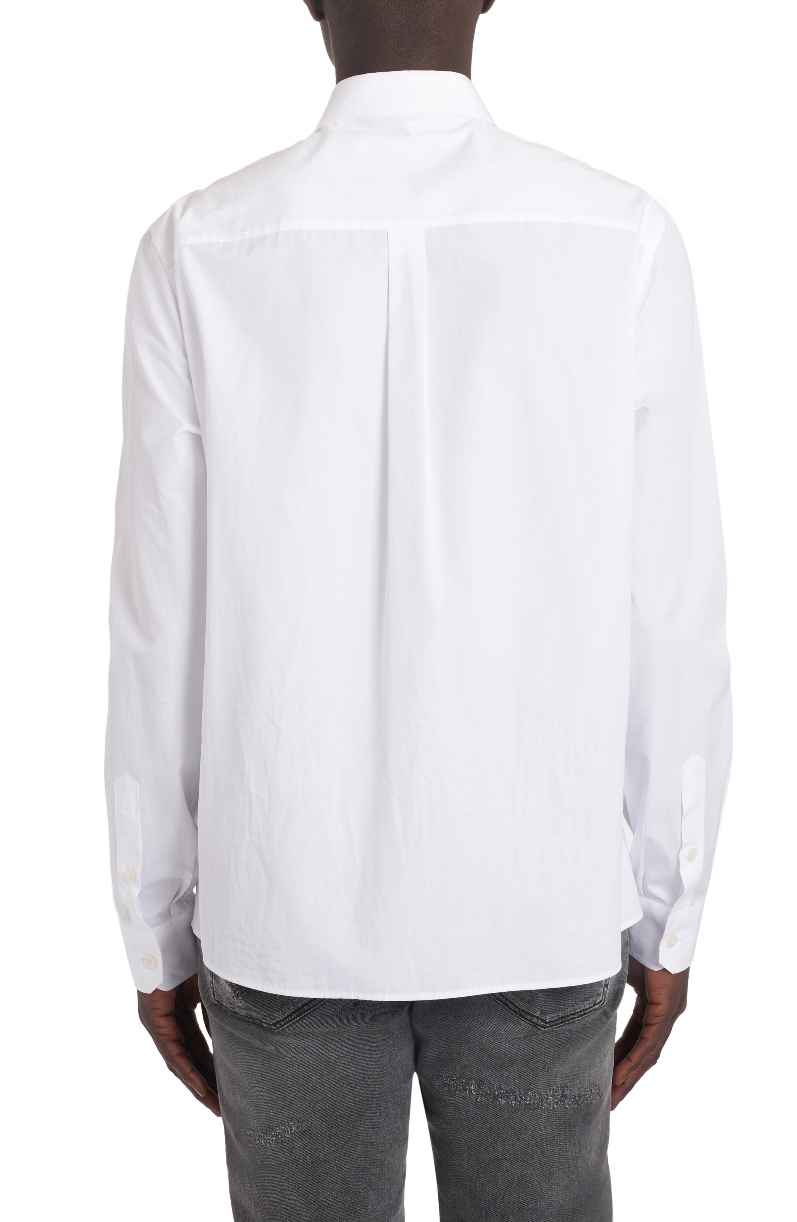Essential Martini Fit Cotton Button-Up Shirt - 2