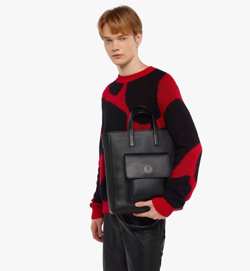 Klassik Tote in Embossed Spanish Leather 7