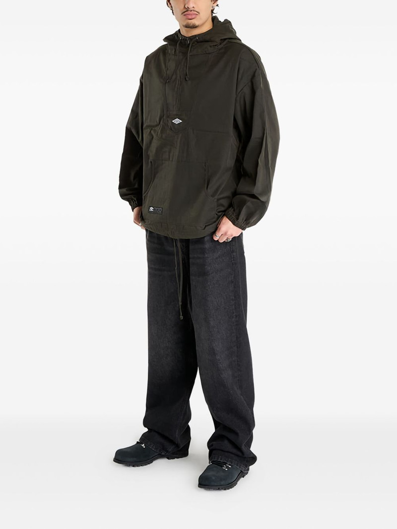 umbro Slam Jam waxed hoodie outlook