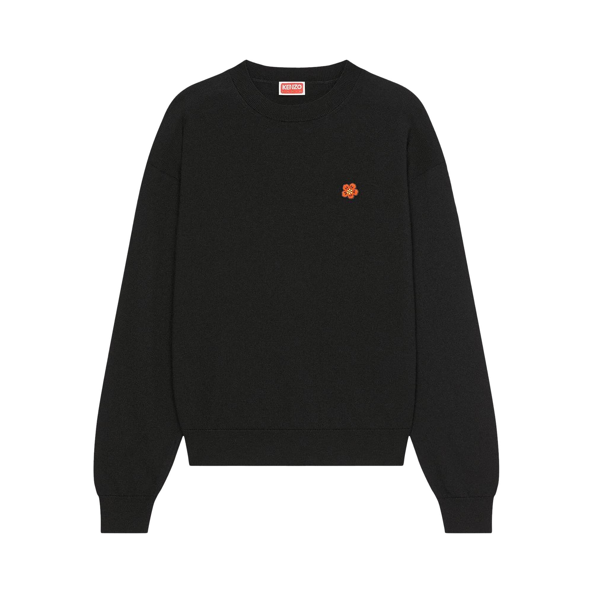 Kenzo Crest Logo Jumper 'Black' - 1