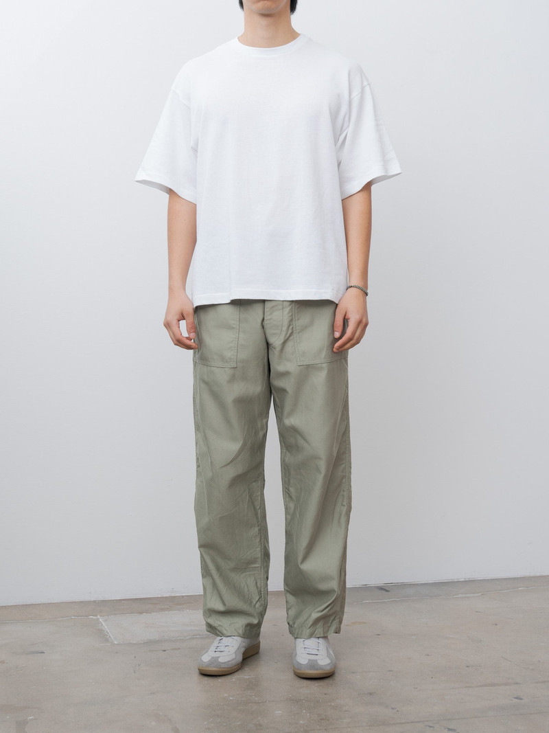 KAPTAIN SUNSHINE Suvin Plating S/S Tee - White outlook