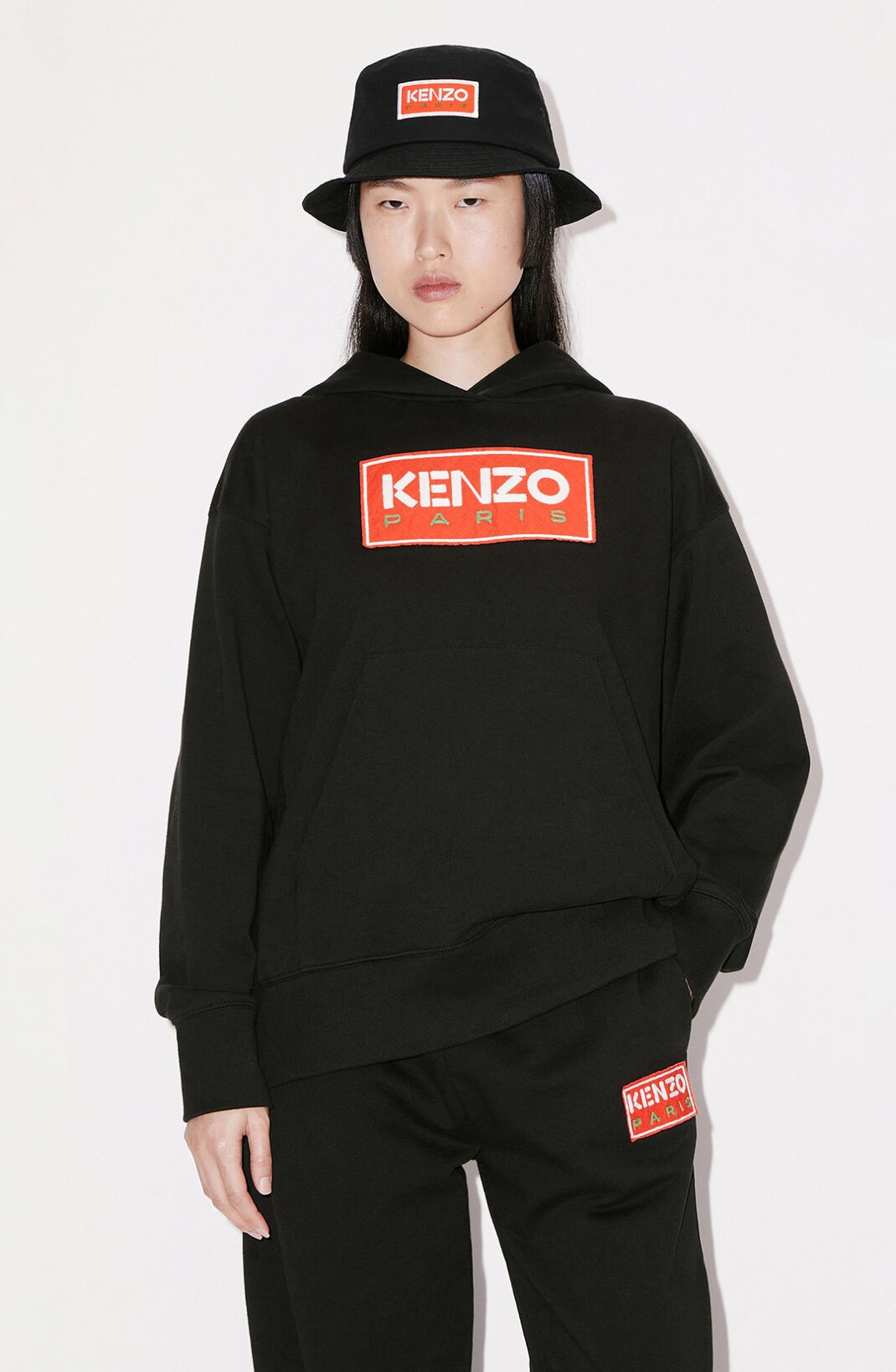 KENZO Paris oversized hooded sweatshirt - 4