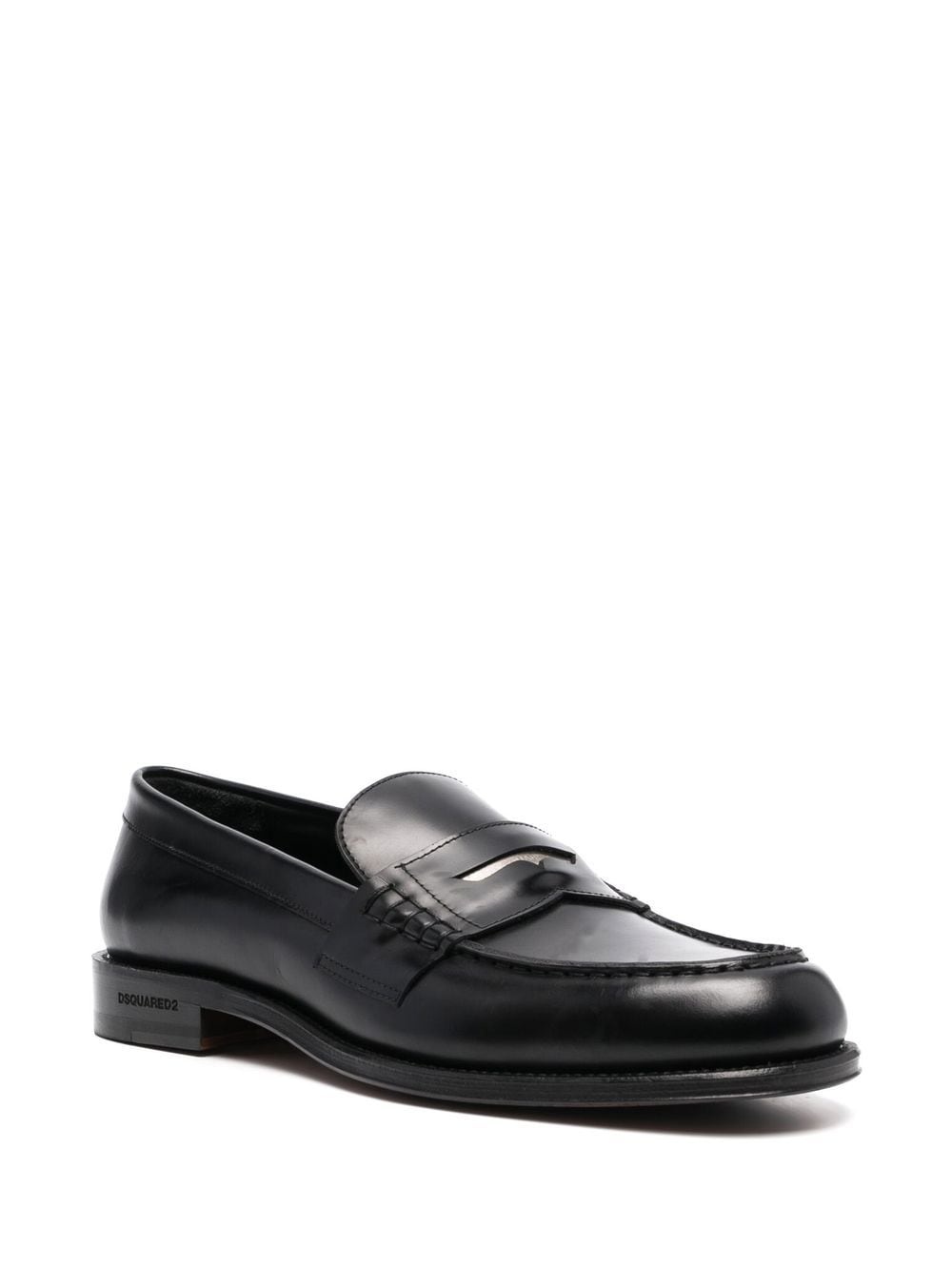 metal-detail classic loafers - 2