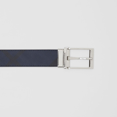 Burberry Reversible London Check and Leather Belt outlook