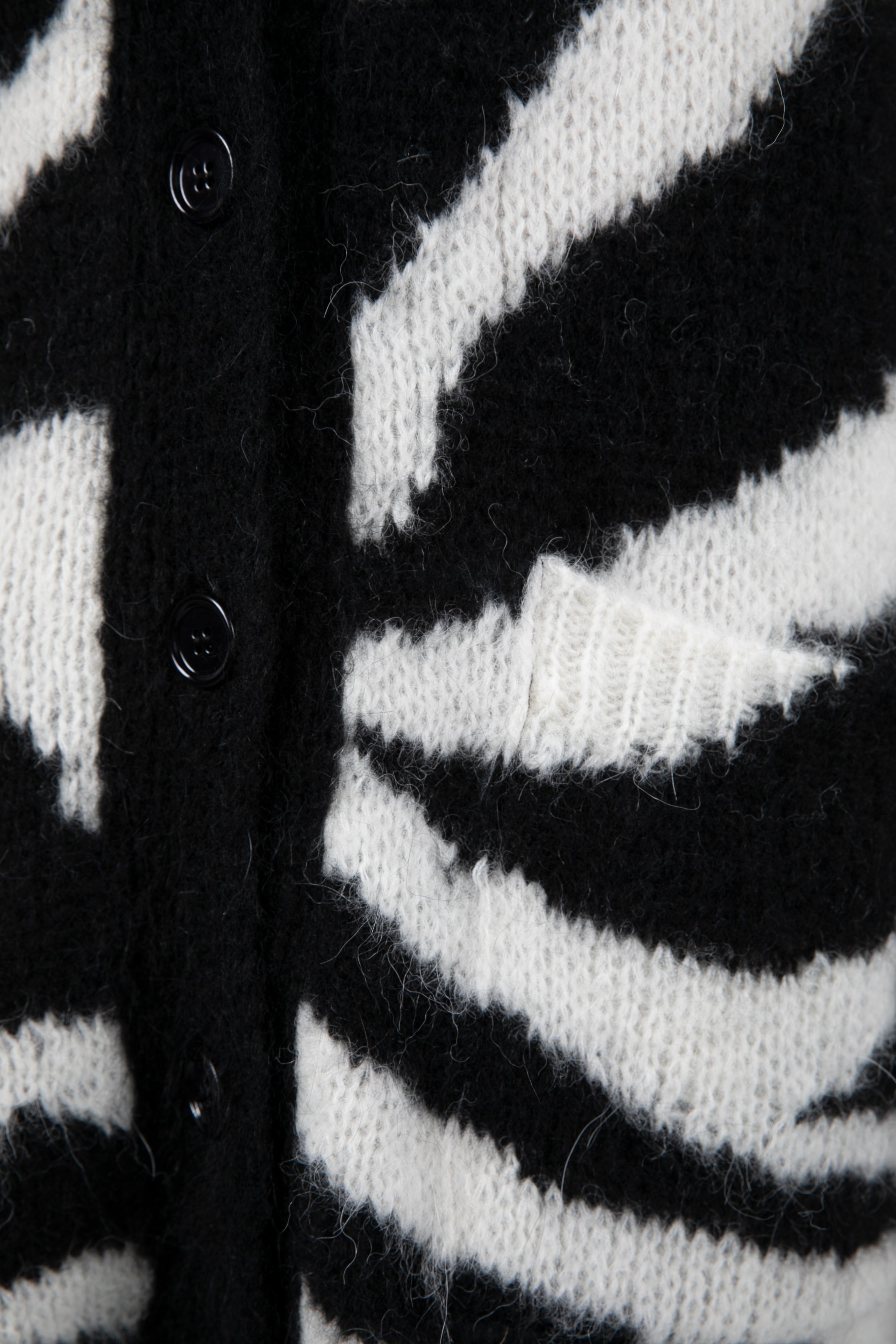 LONG ZEBRA CARDIGAN - 5