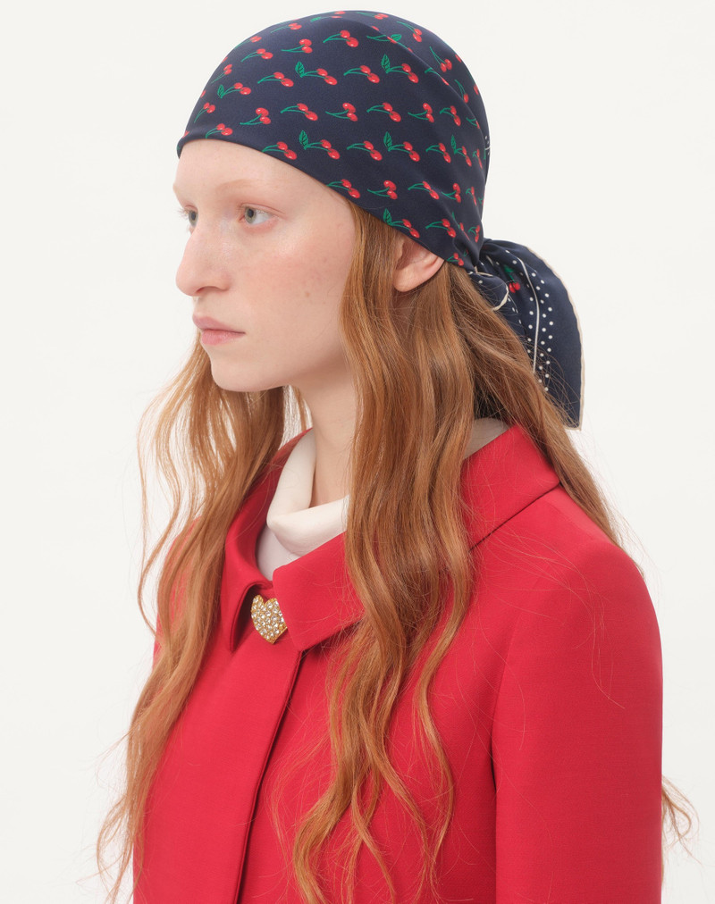 Valentino CHERRYFIC SILK SCARF outlook