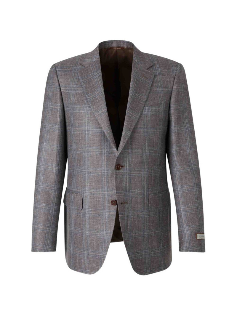 check-pattern blazer 1