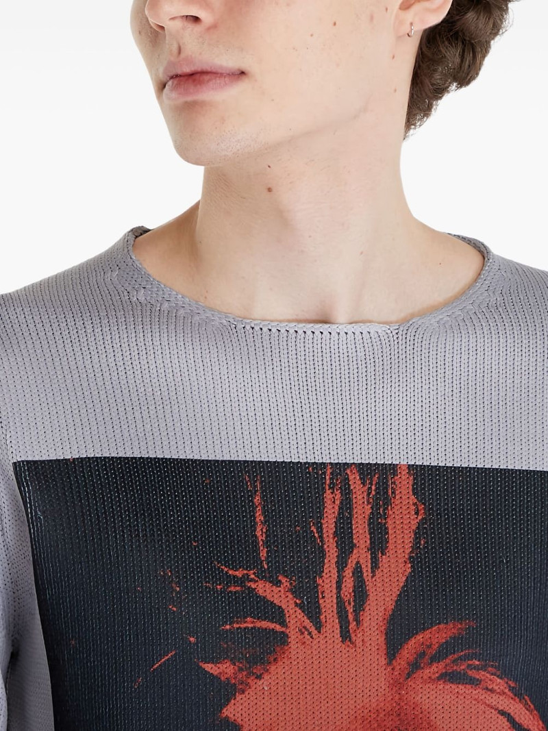 Comme des Garçons SHIRT graphic-print sweatshirt outlook