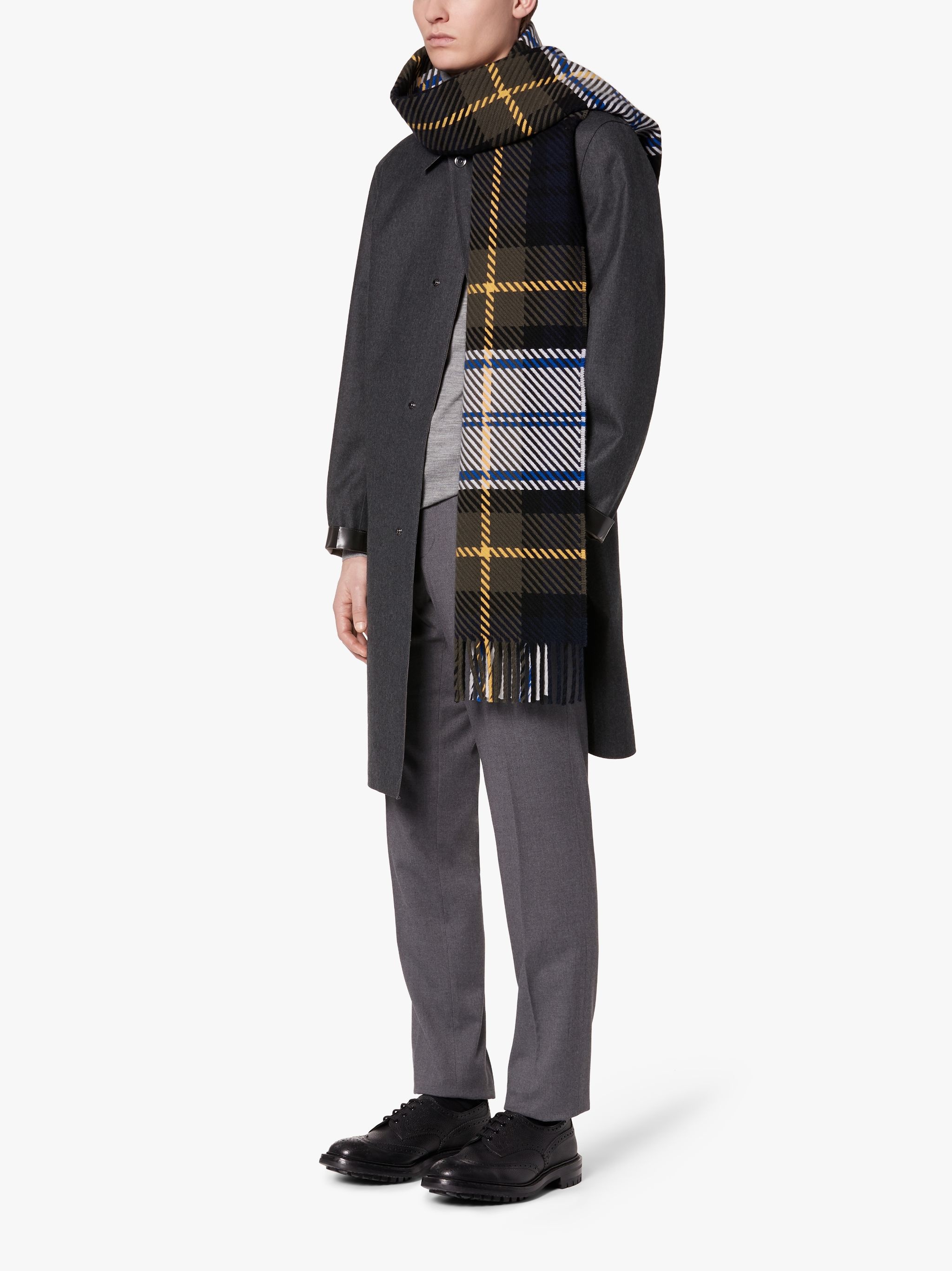 GORDON DRESS MERINO WOOL & CASHMERE SCARF | ACC-022 - 4