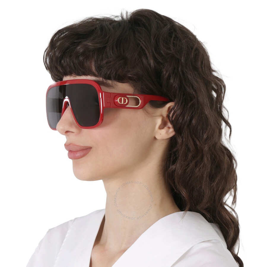 Dior DIORBOBBYSPORT M1U Dark Grey Shield Ladies Sunglasses CD40054U 68A 00 - 2