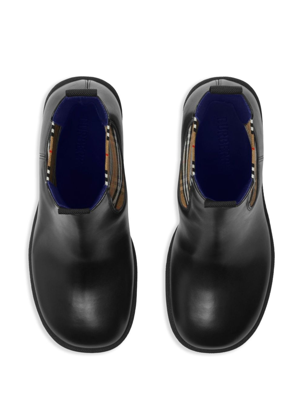 85mm leather Chelsea boots - 5