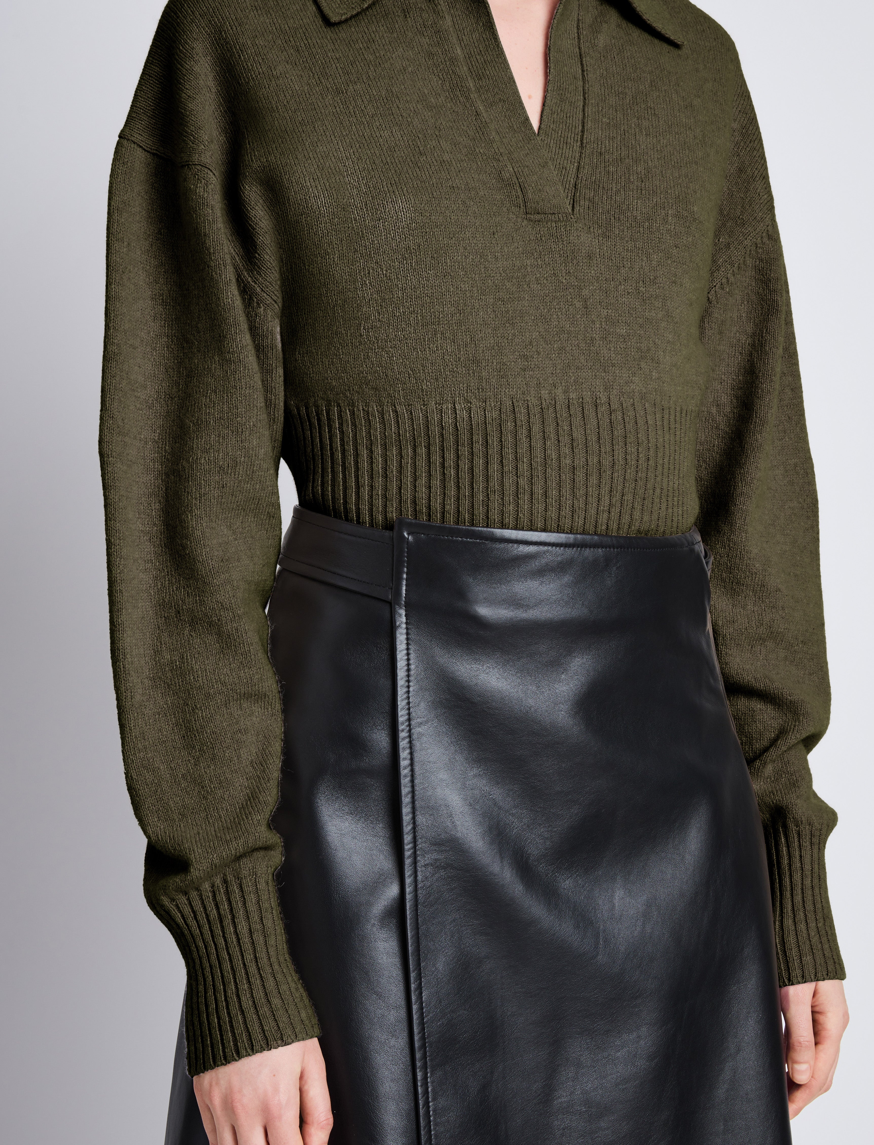 Jeanne Polo Sweater in Eco Cashmere - 6