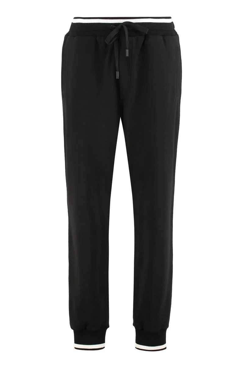 Dolce & Gabbana Track Pants In Cotton - 1