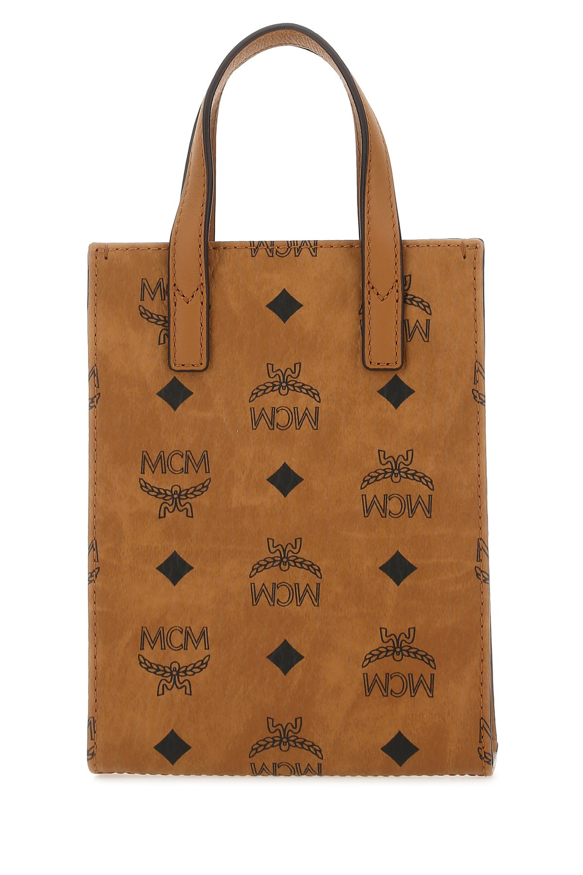 Printed fabric handbag - 3