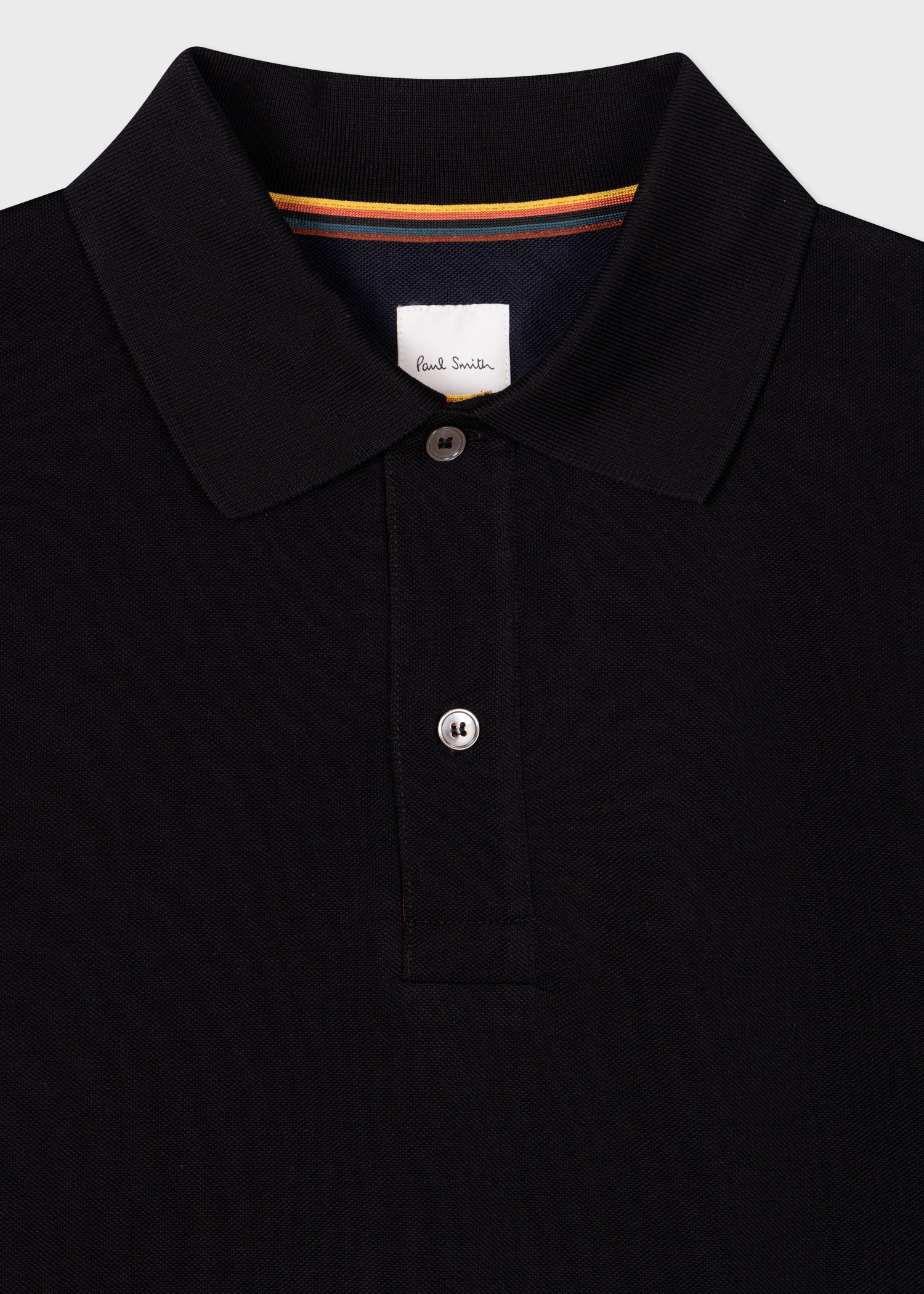 'Artist Stripe' Placket Polo Shirt - 2