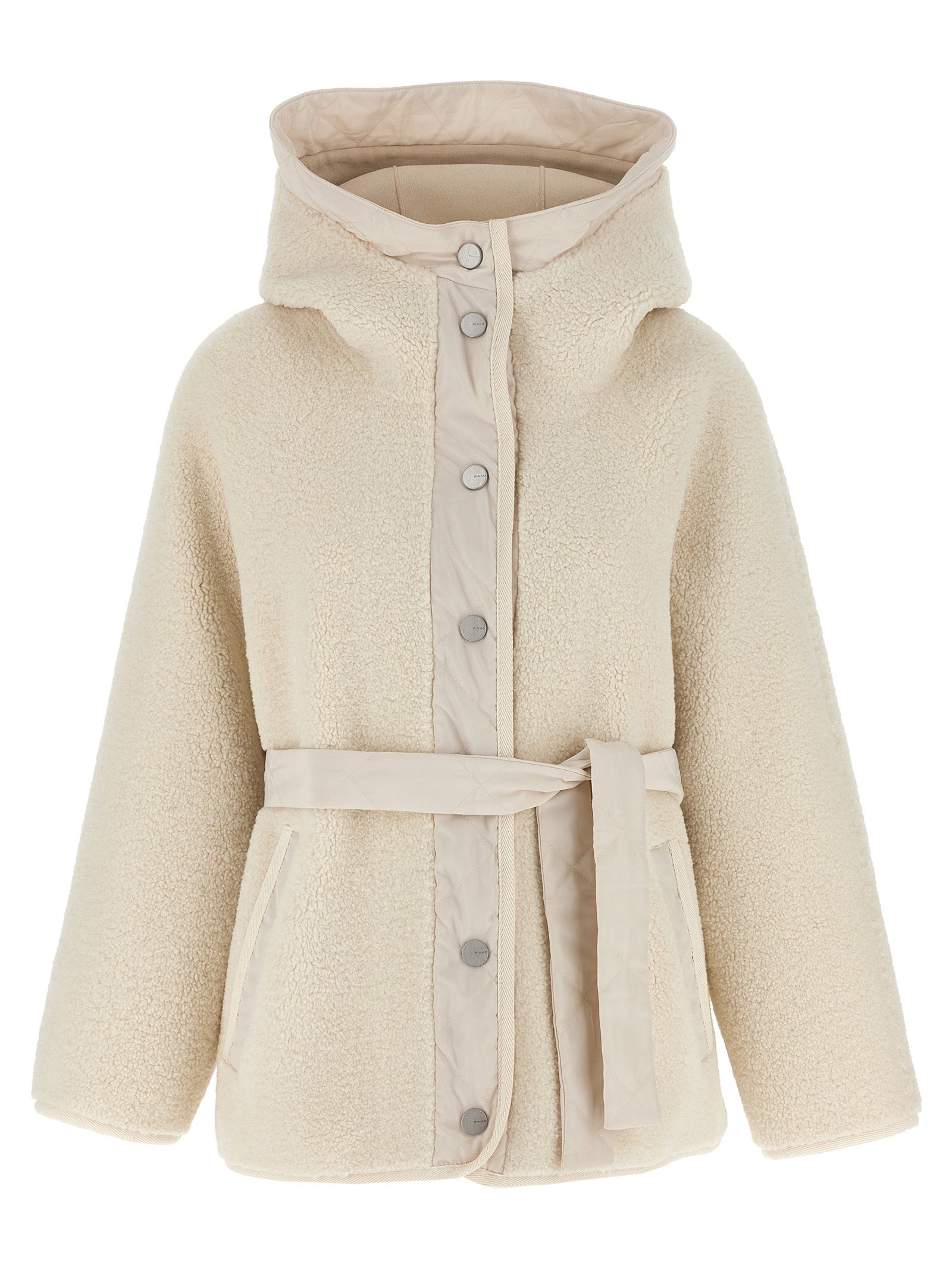 Capperi Puffer Jackets White - 1
