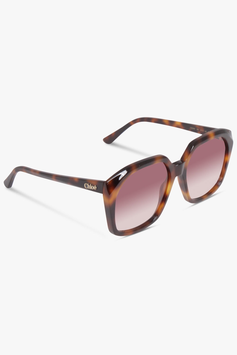 CH02805 57 RECTANGLE SQUARED SUNGLASSES | BROWN - 2