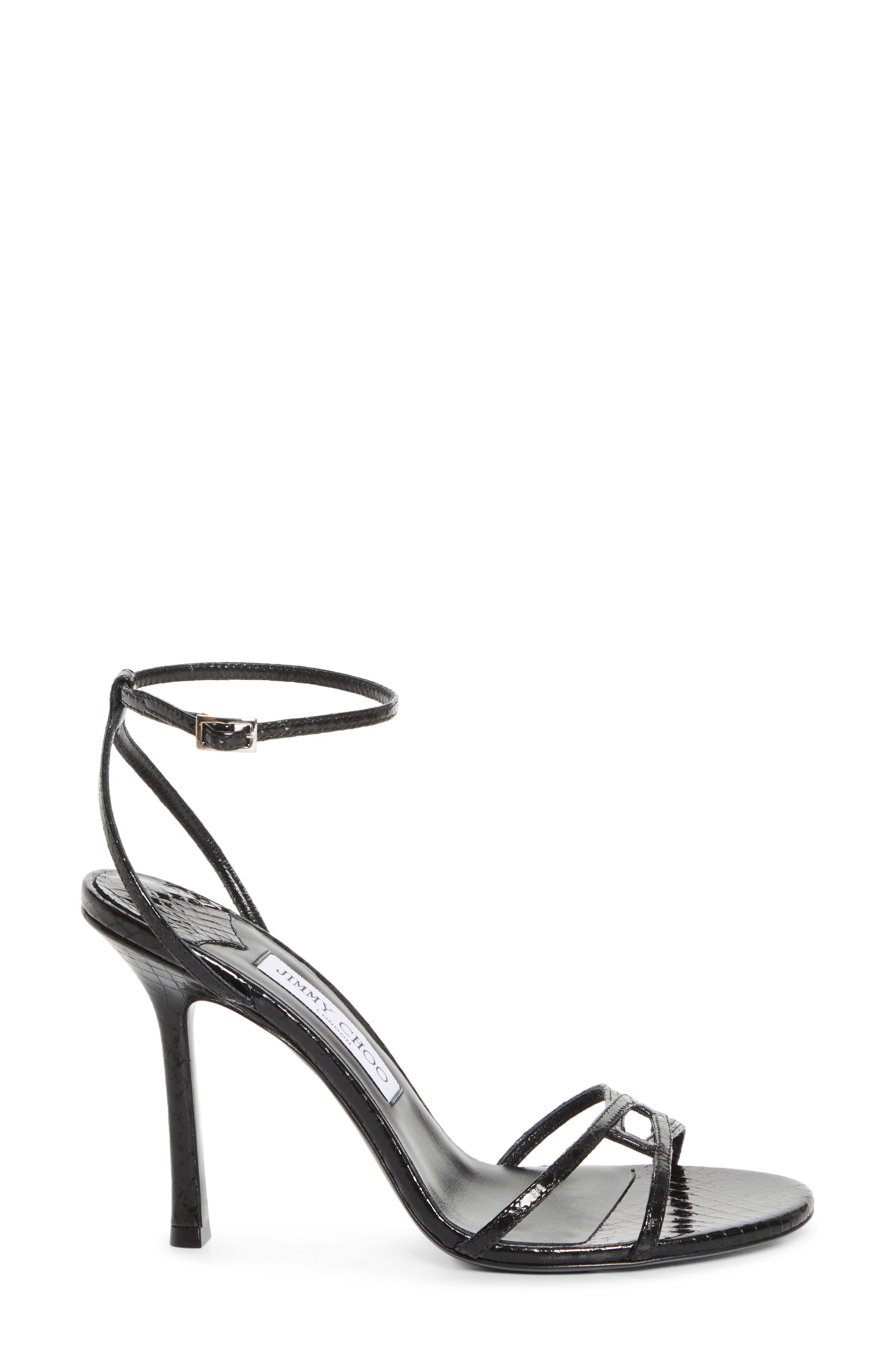 Jimmy Choo 1998 Leo Sandal in Black at Nordstrom - 3