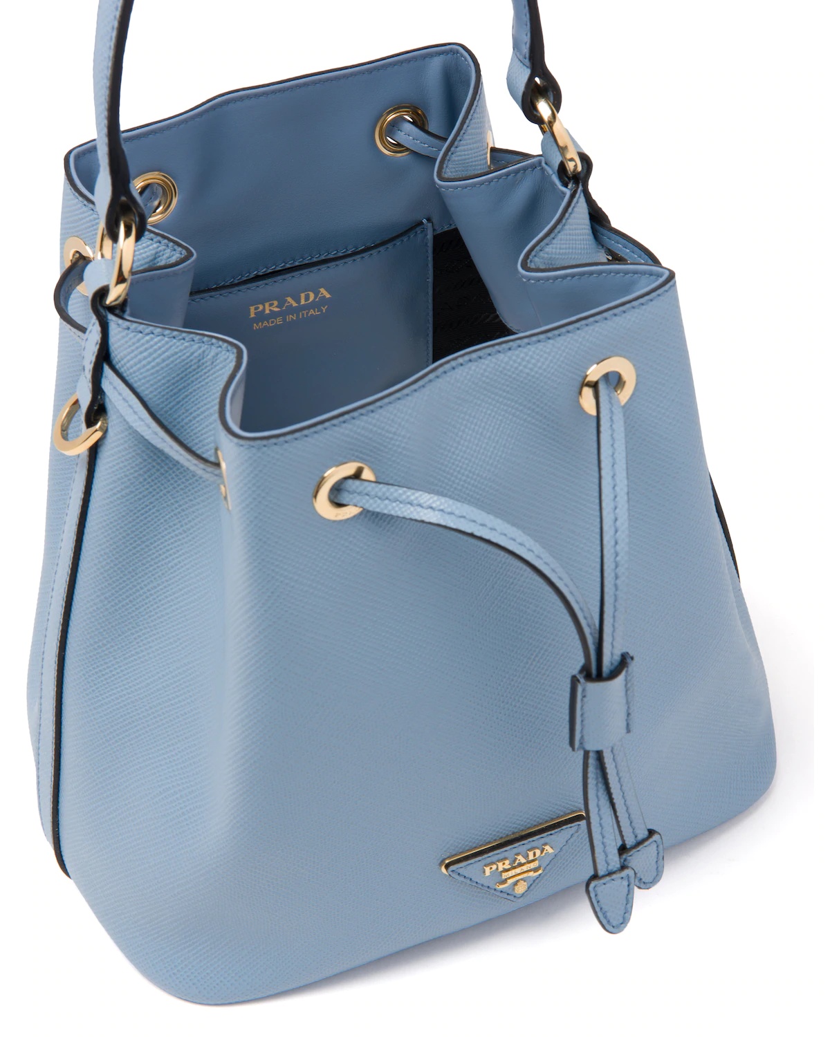 Saffiano Leather Bucket Bag - 5